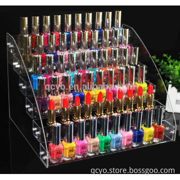 Acrylic Nail Polish Table Rack Organizer Display (Hold Up To 70 Bottles)